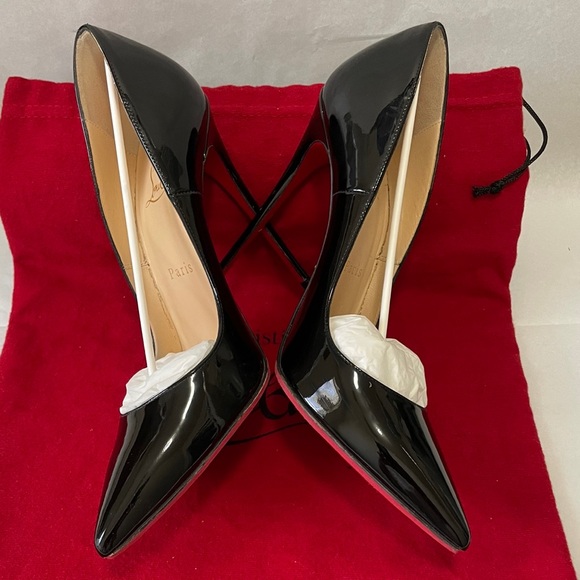 Christian Louboutin So Kate’s in 120mm. Glossy Black patent. EU38 - Picture 5 of 10